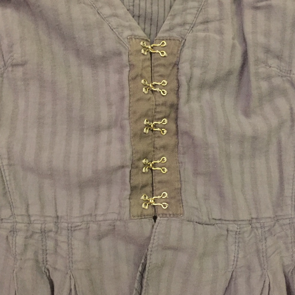 Blue striped top/jacket - Picture 3 of 7